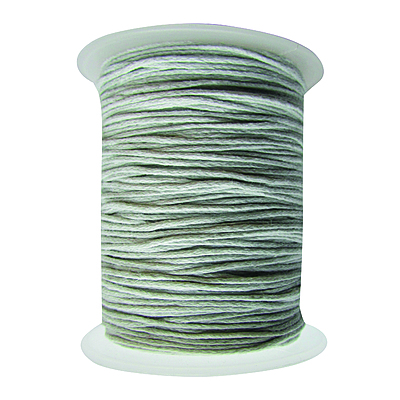 Cordon Encerado 1mm x 100 Yds Col 329 Gris Claro