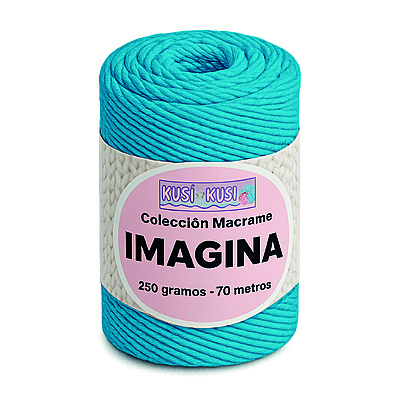 Cordon Imagina Col 24 Azul Claro Paquete X 4 Ovillos X 250 Gramos