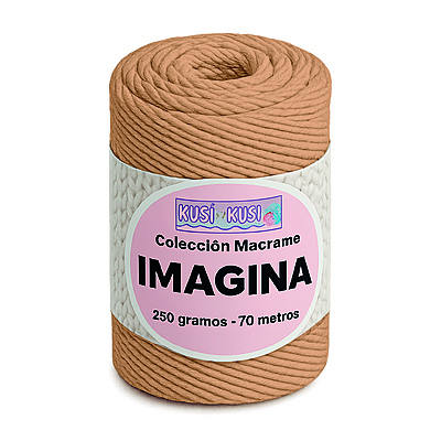 Cordon Imagina Col 06 Café Claro Paquete X 4 Ovillos X 250 Gramos