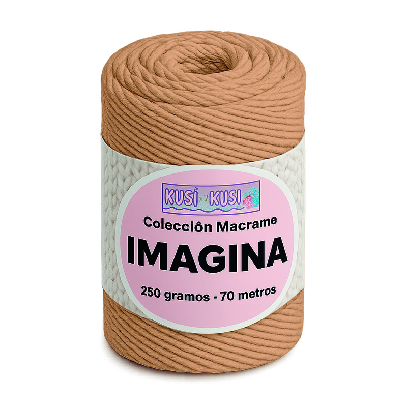 Cordon Imagina Col 06 Café Claro Paquete X 4 Ovillos X 250 Gramos Cordon Imagina Col 06 Café Claro Paquete X 4 Ovillos X 250 Gramos