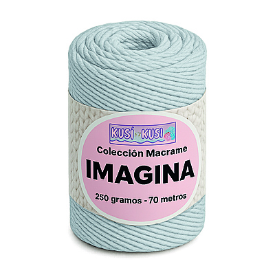 Cordon Imagina Col 03 Gris Claro Paquete X 4 Ovillos X 250 Gramos