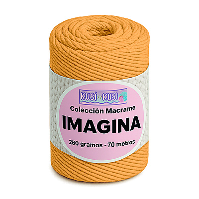 Cordon Imagina Col 26 Mostaza Paquete X 4 Ovillos X 250 Gramos