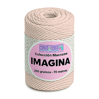 Cordon Imagina Col 14  Palo De Rosa Paquete X 4 Ovillos X 250 Gramos