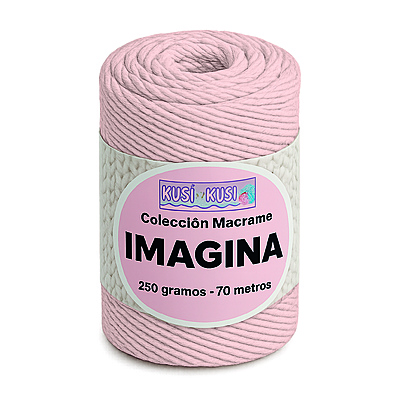 Cordon Imagina Col 13 Rosado Claro Paquete X 4 Ovillos X 250 Gramos