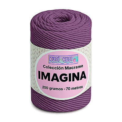 Cordon Imagina Col 15 Morado Paquete X 4 Ovillos X 250 Gramos