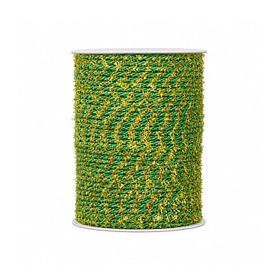 Cordon Lurex Guirnalda Verde Clr Rollo X 72 Yardas