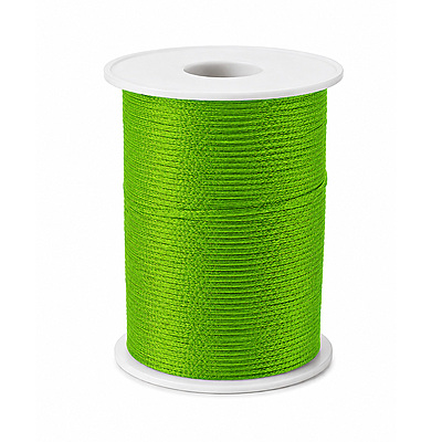Cordon Seda 12 Verde Limon Rollo X 144 Yardas