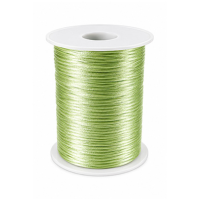 Cordon Seda 17 Verde Claro Rollo X 144 Yardas