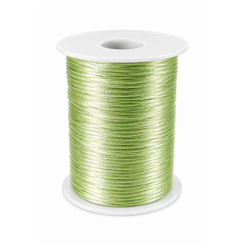 Cordon Seda 17 Verde Claro Rollo X 144 Yardas Cordon Seda 17 Verde Claro Rollo X 144 Yardas