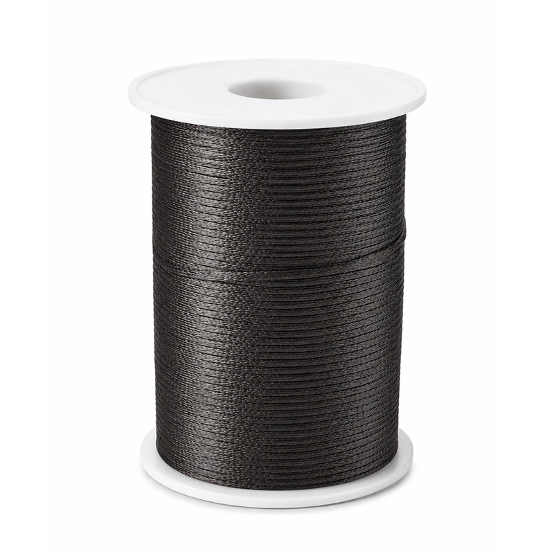 Cordon Seda 1Mm Col 02 Negro Rollo X 144 Yardas Cordon Seda 1Mm Col 02 Negro Rollo X 144 Yardas