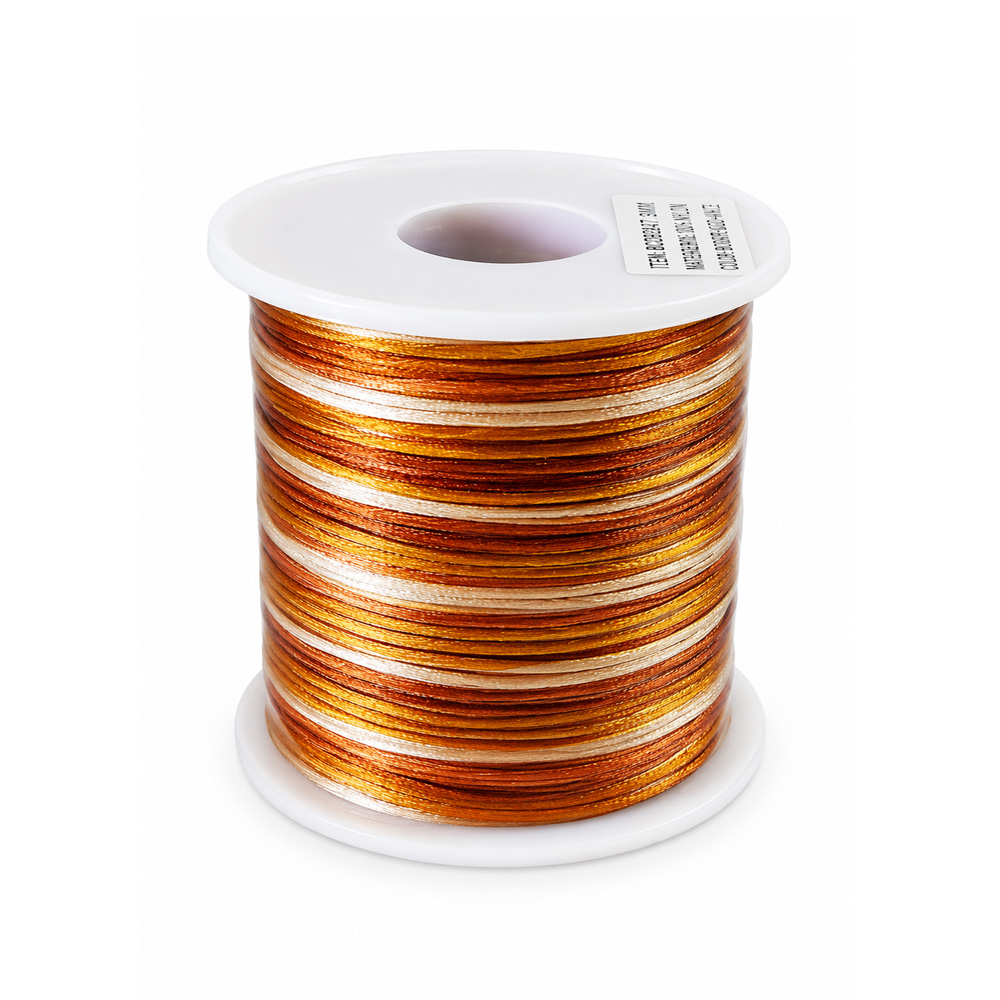 Cordon Seda 1Mm Matizado Col05 Rollo X 100 Metros Cordon Seda 1Mm Matizado Col05 Rollo X 100 Metros