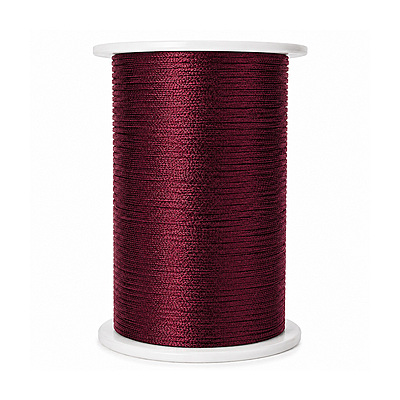 Cordon Seda 29 Vinotinto Oscuro Rollo X 144 Yardas