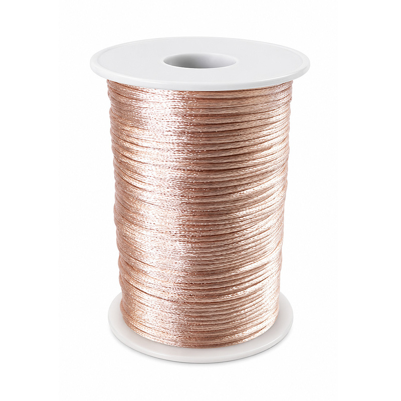 Cordon Seda 40 Beige Medio Rollo X 144 Yardas Cordon Seda 40 Beige Medio Rollo X 144 Yardas