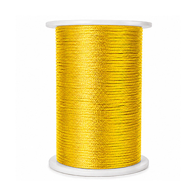 Cordon Seda 41 Dorado Claro Rollo X 144 Yardas