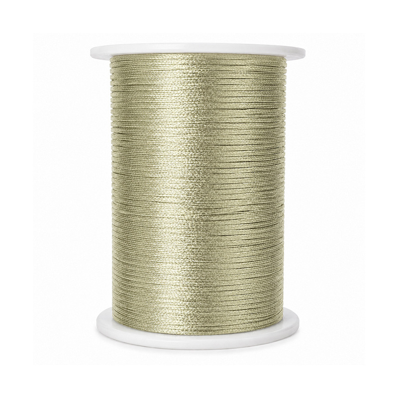 Cordon Seda 43 Gris Medio Rollo X 144 Yardas Cordon Seda 43 Gris Medio Rollo X 144 Yardas