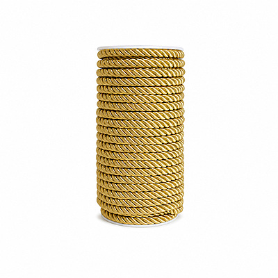 Cordon Torcido 0.80 Mm Dorado Rollo X 25 Yardas