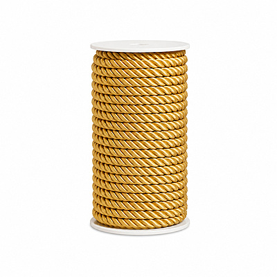Cordon Torcido 0.90 Mm Dorado Rollo X 20 Yardas
