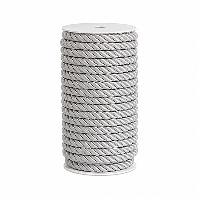 Cordon Torcido 0.90 Mm Plateado Rollo X 20 Yardas