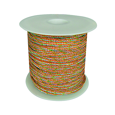 Cordón Trenzado Irisado Rollo por 50 Metros Color 2