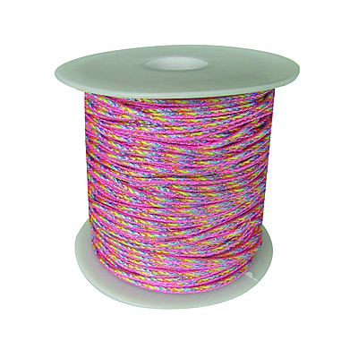 Cordón Trenzado Irisado Rollo por 50 Metros Color 5