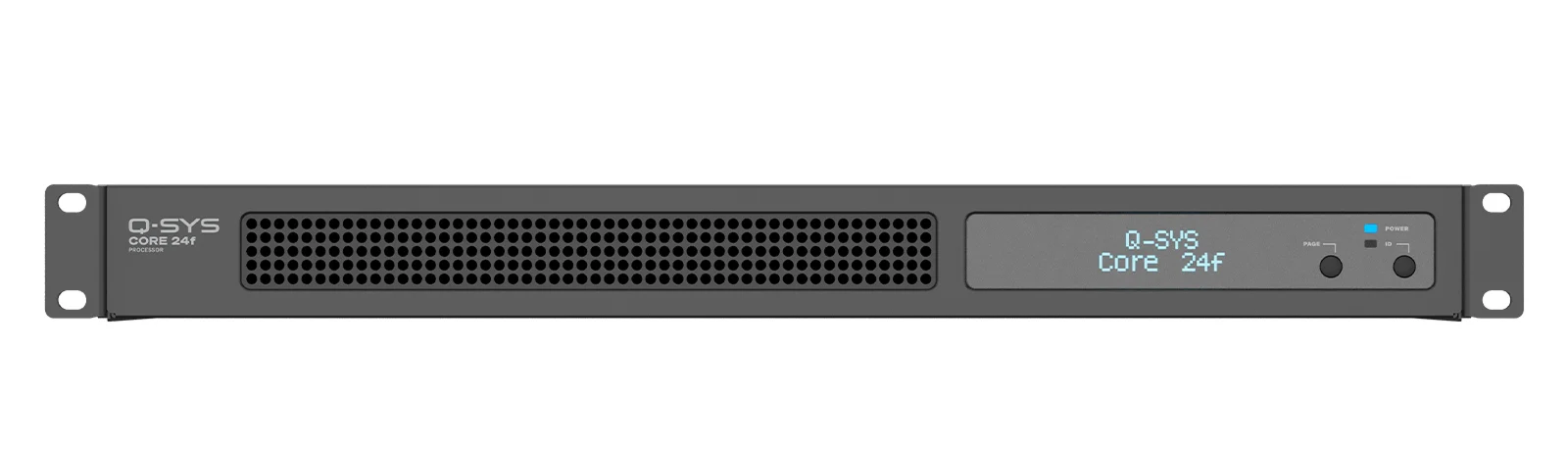 Q-Sys CORE 24f - network + analog I/O processor Q-Sys CORE 24f - network + analog I/O processor