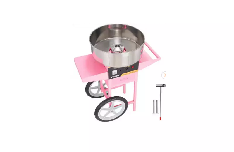 Popcorn, Snow-Cone & Cotton Candy Package – Full Service / Paquete de algodón de maíz, cono de nieve y algodón – Servicio completo