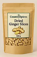 CountrySpices Dried Ginger Slices