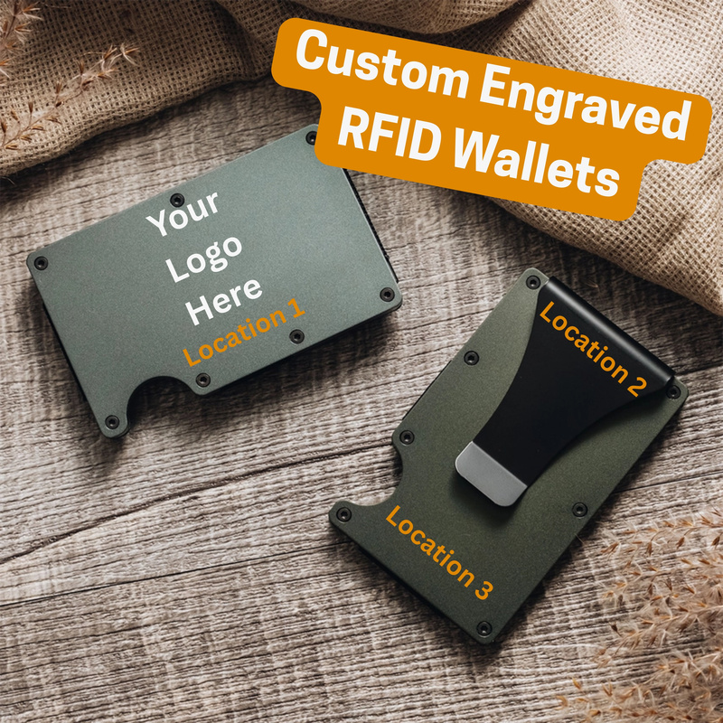 Custom Engraved RFID Wallet
