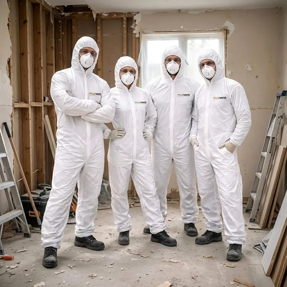 Paul Davis White Microporous Coveralls