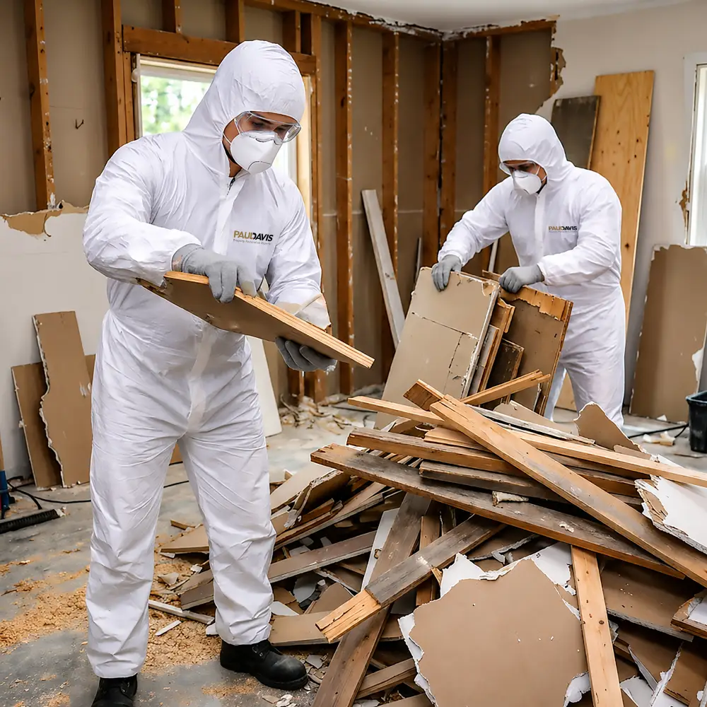 Paul Davis White Microporous Coveralls