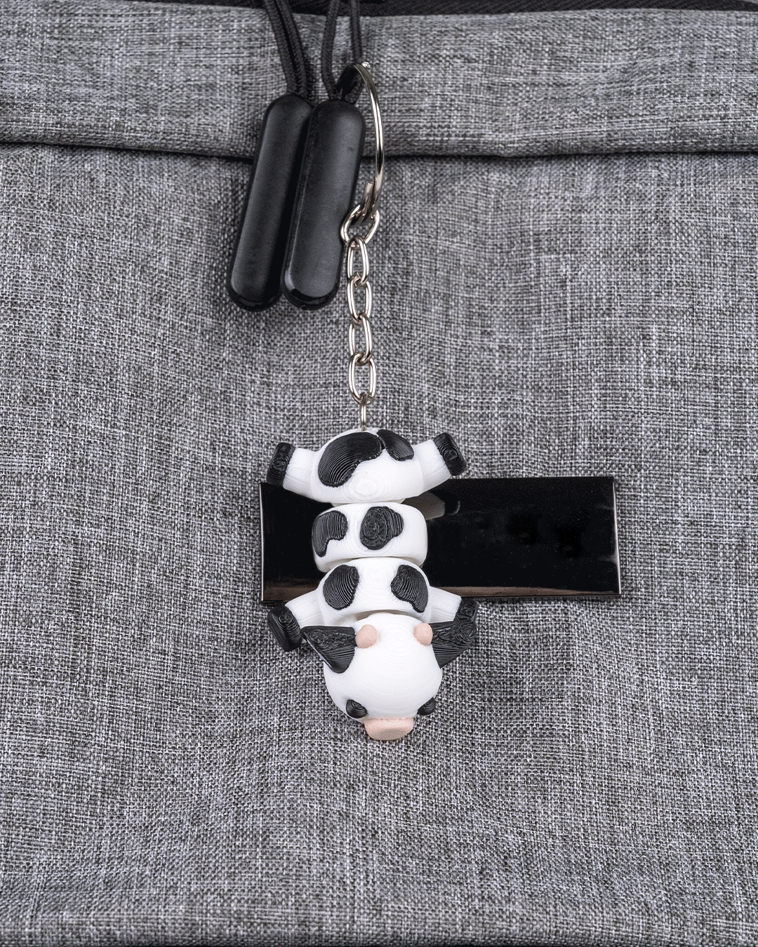 Cow Cuddle - 3d Printed Flexi keychains