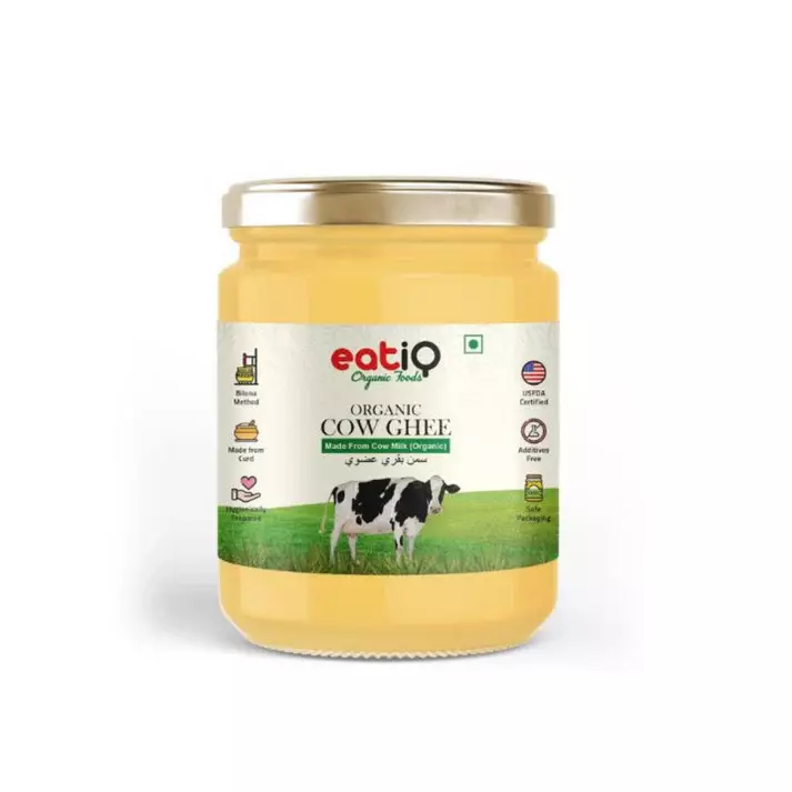 eatiQ Organic Foods - ORGANIC COW GHEE 500ML