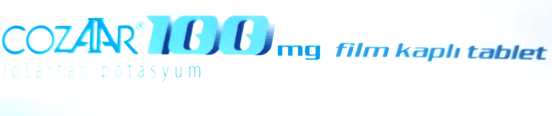 COZAAR 100MG (BRAND FROM TURKEY)- 28 TABLETS