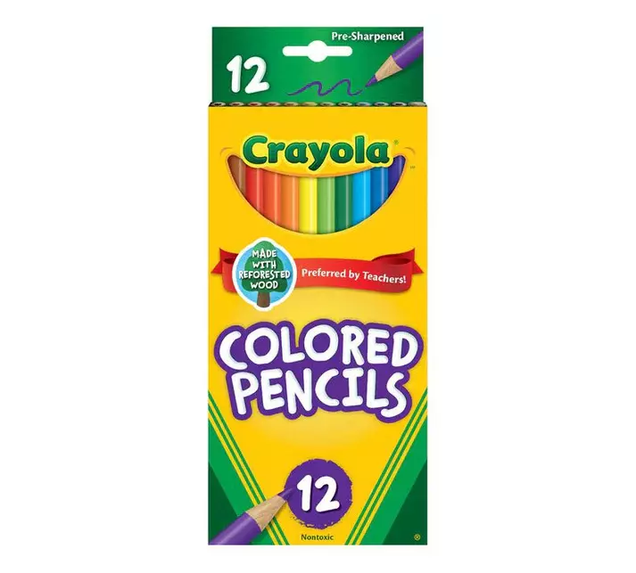 Crayola Coloured Pencil - 12pc