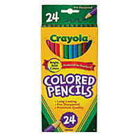 Crayola Coloured Pencil - 24pc