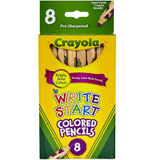 Crayola Write Start Coloured Pencils