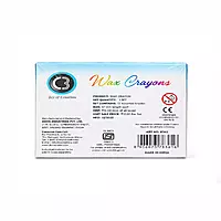 DOMS C3 Wax Crayons 12 Shades Pack of 10 | Non-Toxic Colour Crayons for Kids