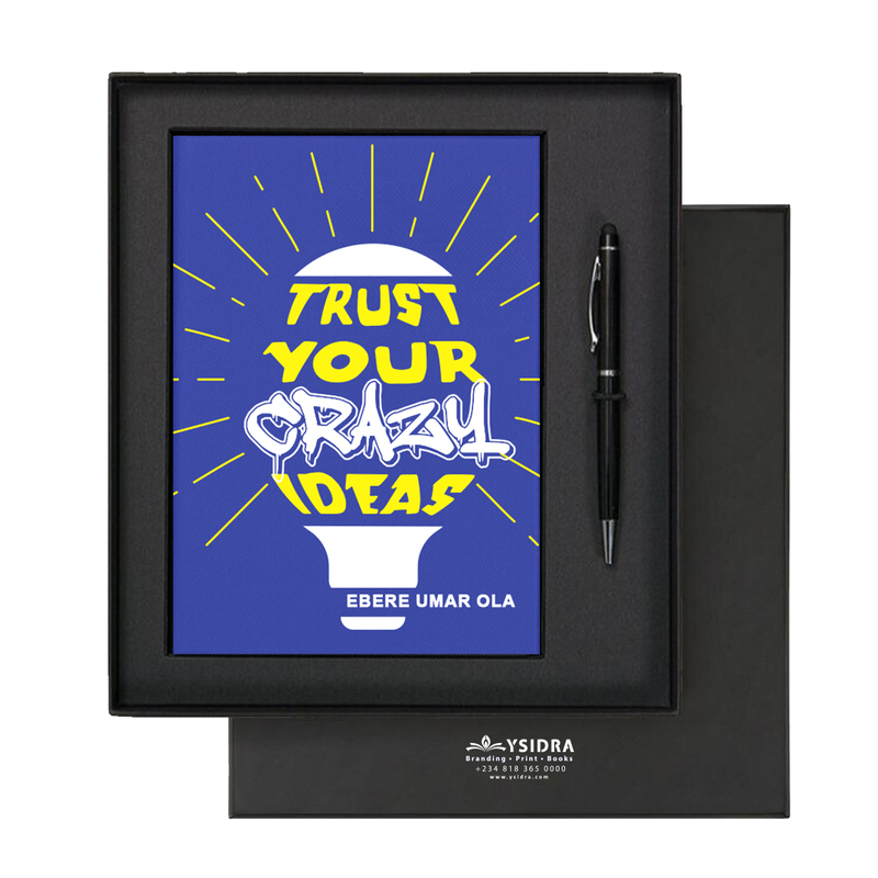 Trust Your Crazy Ideas | Premium Motivational Notebook