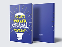 Trust Your Crazy Ideas | Premium Motivational Notebook
