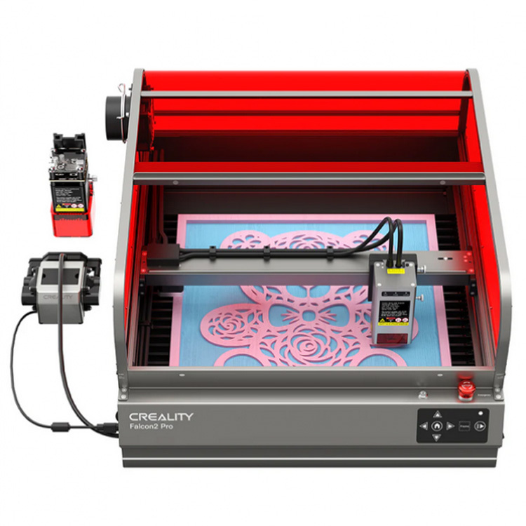 Creality CR Laser Falcon 2 22W Pro 3D Laser Engraver with Air Assist Creality CR Laser Falcon 2 22W Pro 3D Laser Engraver with Air Assist