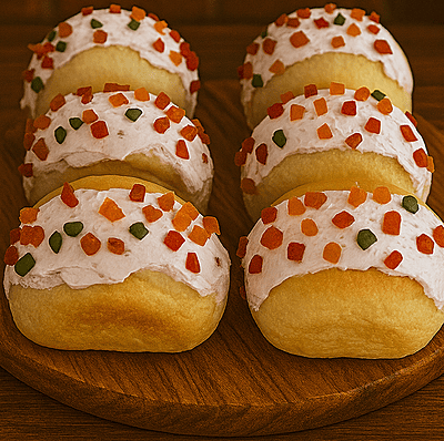 Cream Bun (Strawberry)