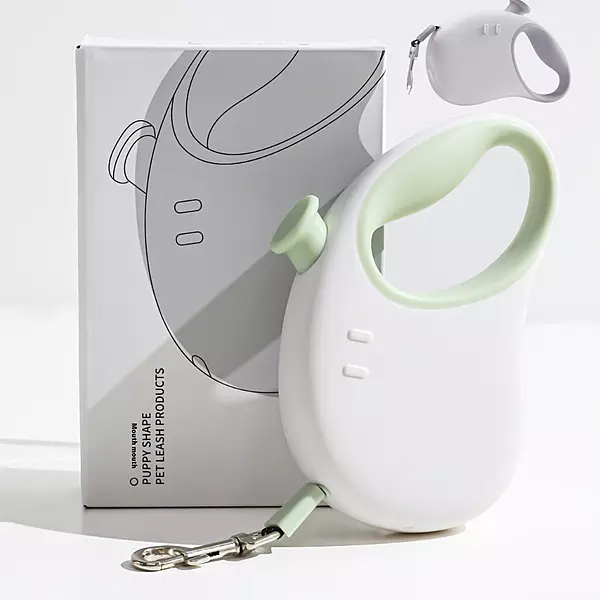 Premium Minimalist Retractable Dog Leash – 3M Automatic Lock
