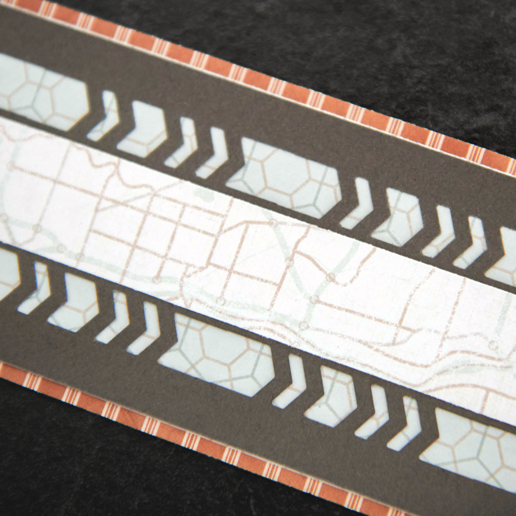 Chevron Arrows Border Maker Cartridge