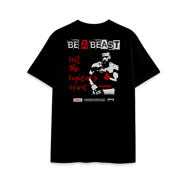 Camiseta Oversized Be a Beast
