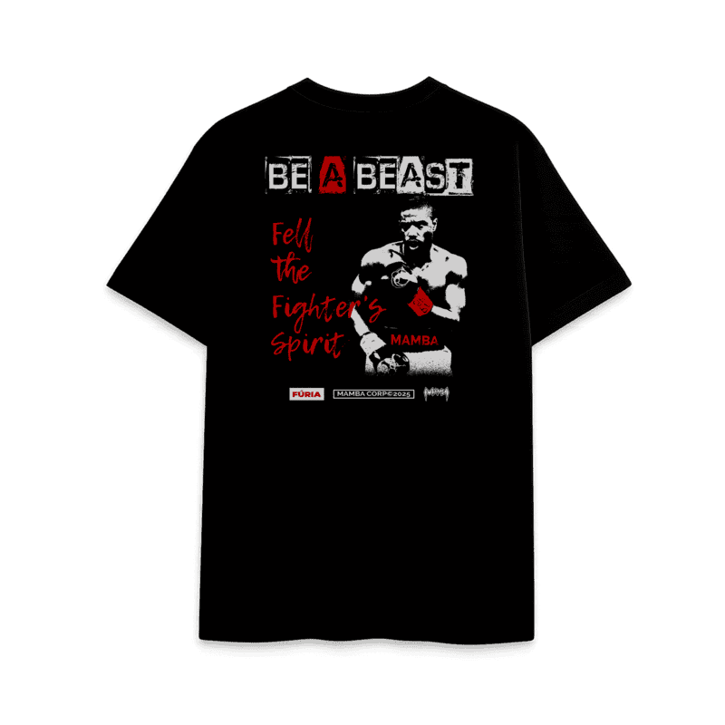 Camiseta Oversized Be a Beast