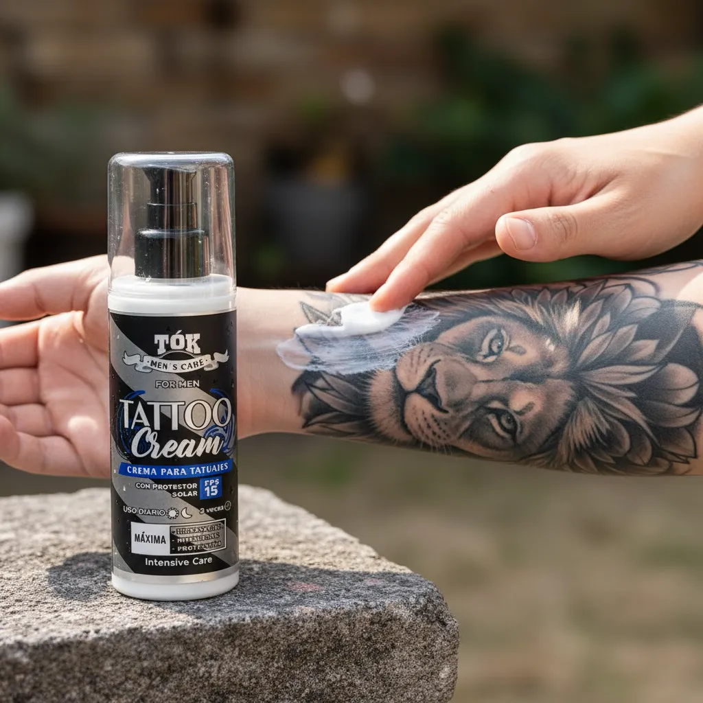 Crema Protectora de Tatuajes Marca Tok Crema Protectora de Tatuajes Marca Tok
