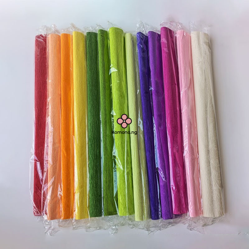 Crepe Paper Roll  50cm x 250cm