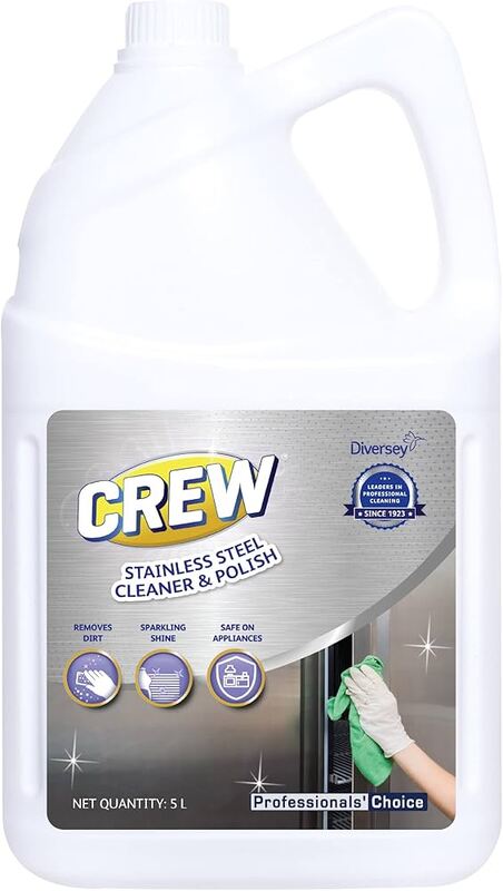 Crew Stainless Steel Cleaner & Polish 5 Ltr