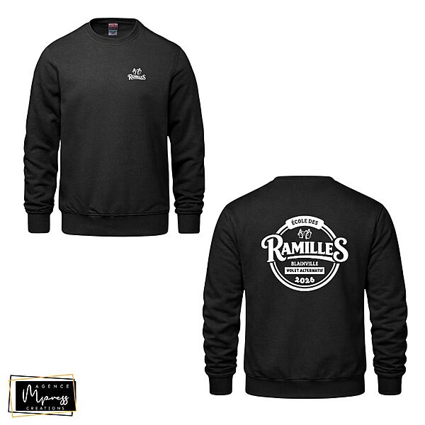 Crewneck Noir (Alternatif)