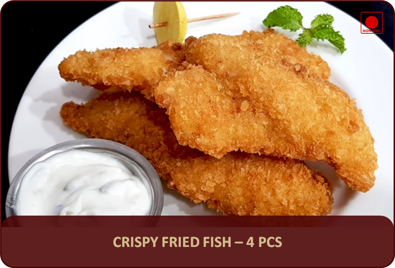 Crispy Fried Fish - 4 Pcs